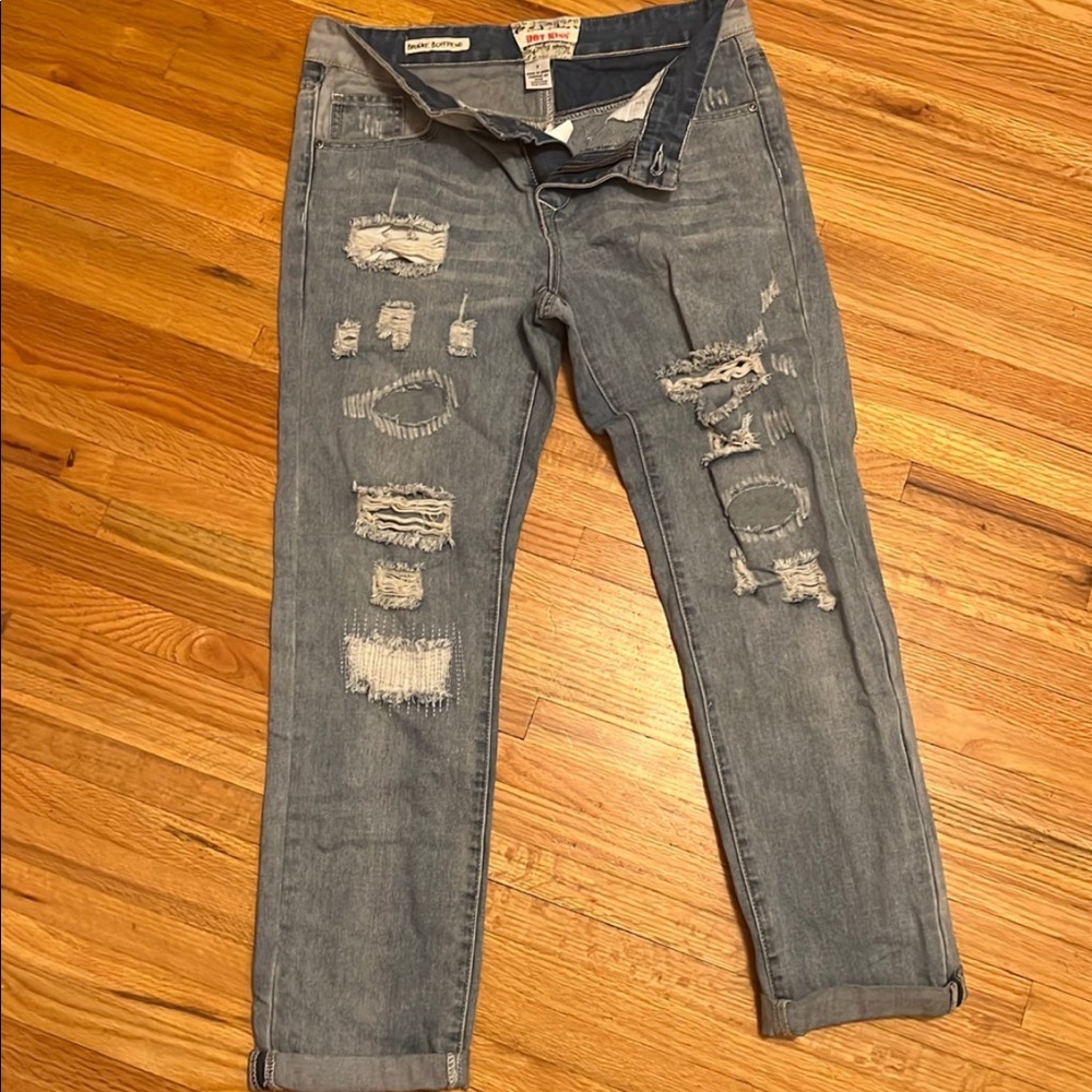 S7 hot kids boyfriend cut jeans